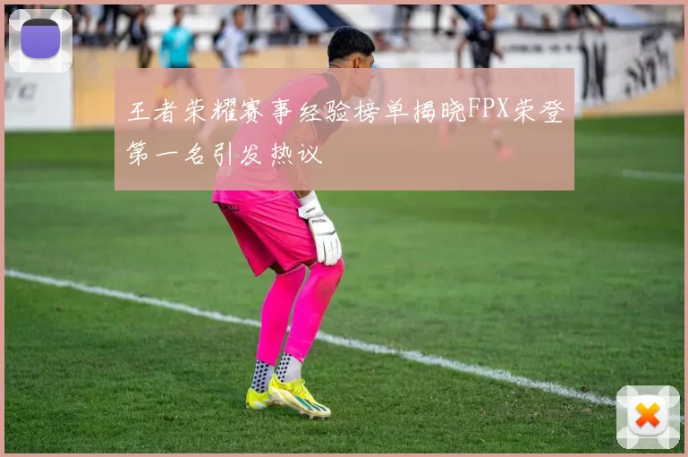 王者荣耀赛事经验榜单揭晓FPX荣登第一名引发热议