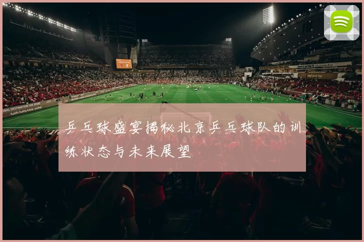 乒乓球盛宴揭秘北京乒乓球队的训练状态与未来展望